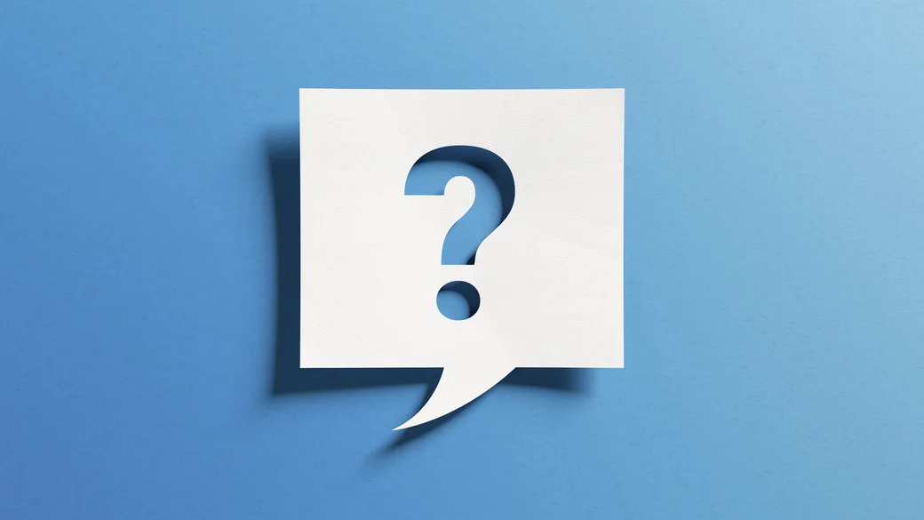 Fragezeichensymbol für häufig gestellte Fragen (FAQ)